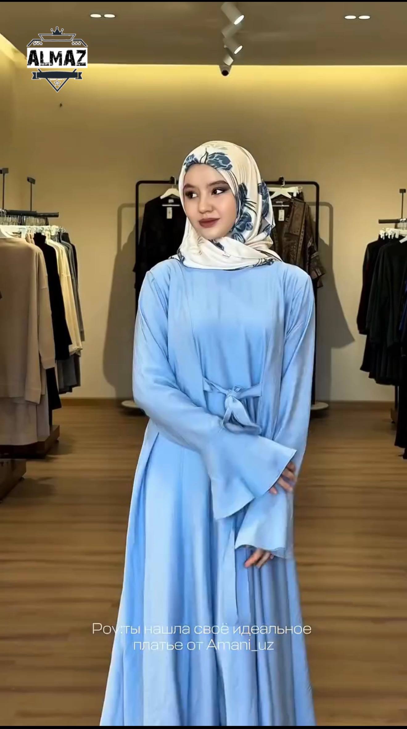 Ayollar uchun abaya ko'ylak 