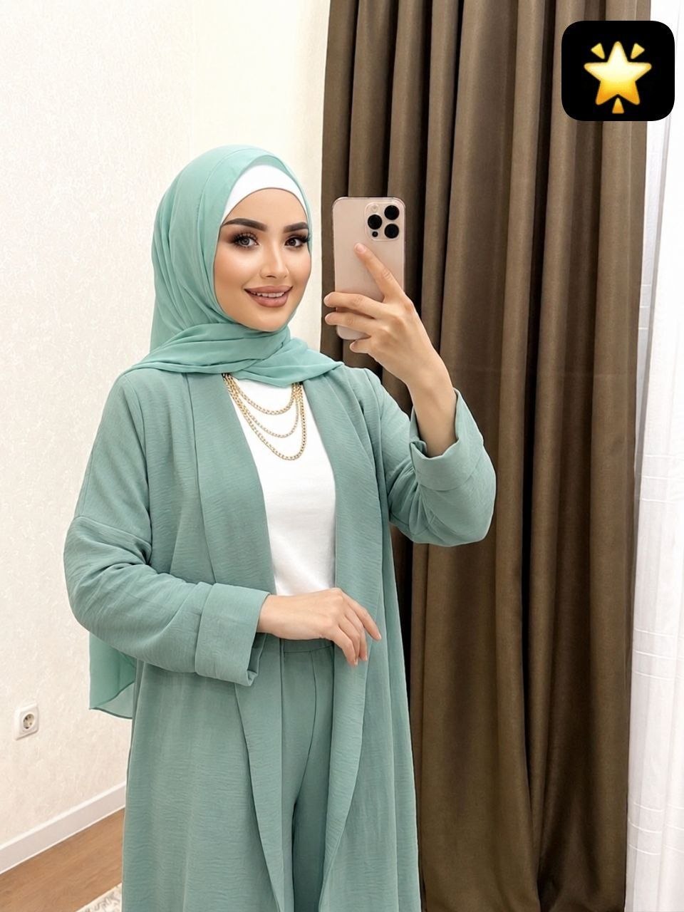 Ayollar uchun abaya dvoyka