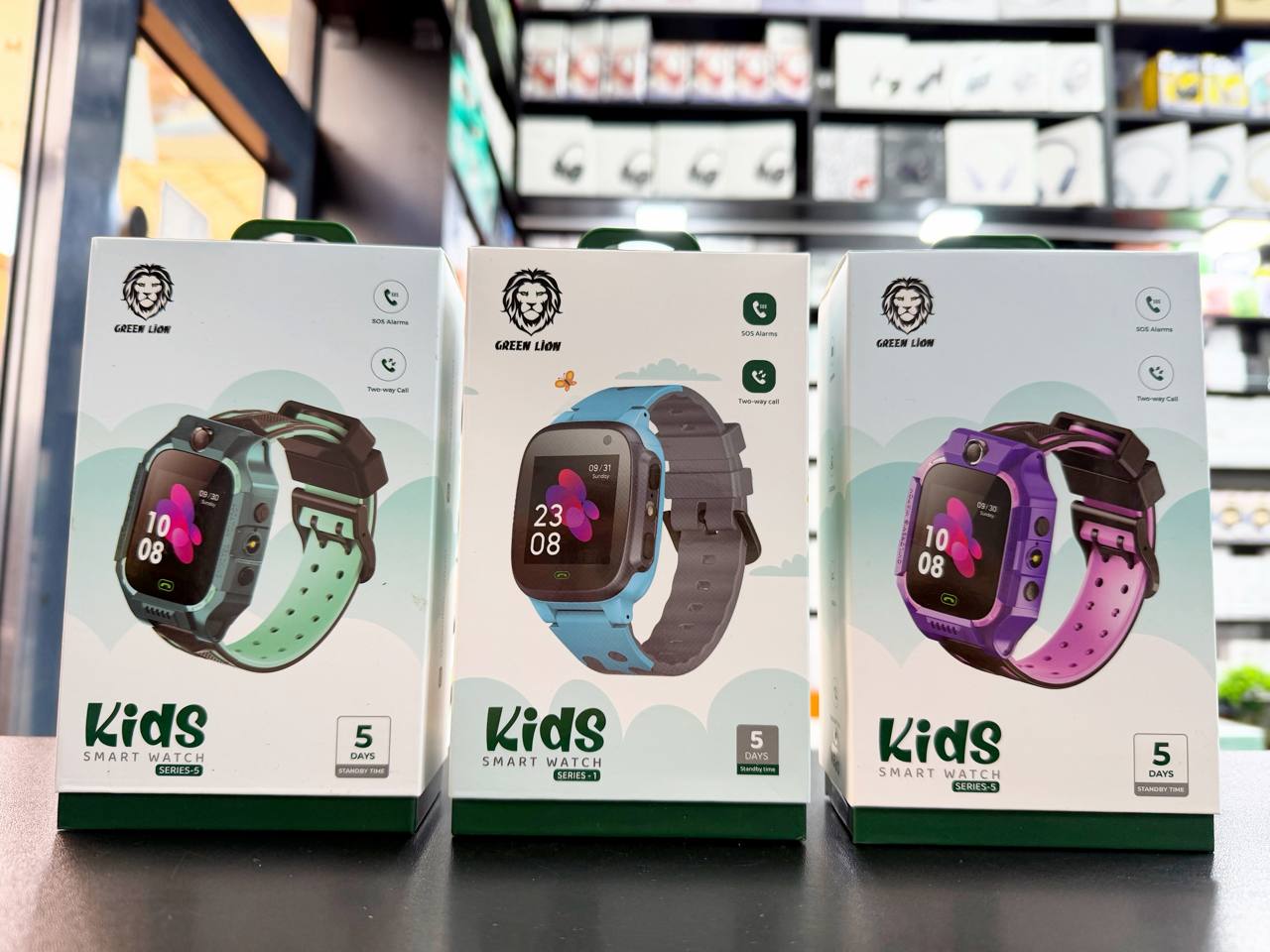 Green Kids Smart watch